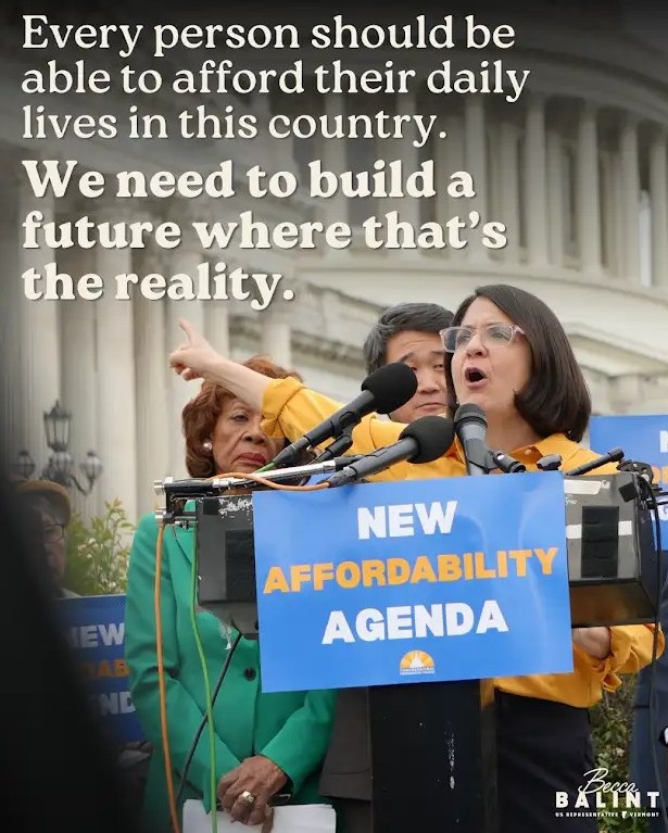 Becca Balint on Affordability