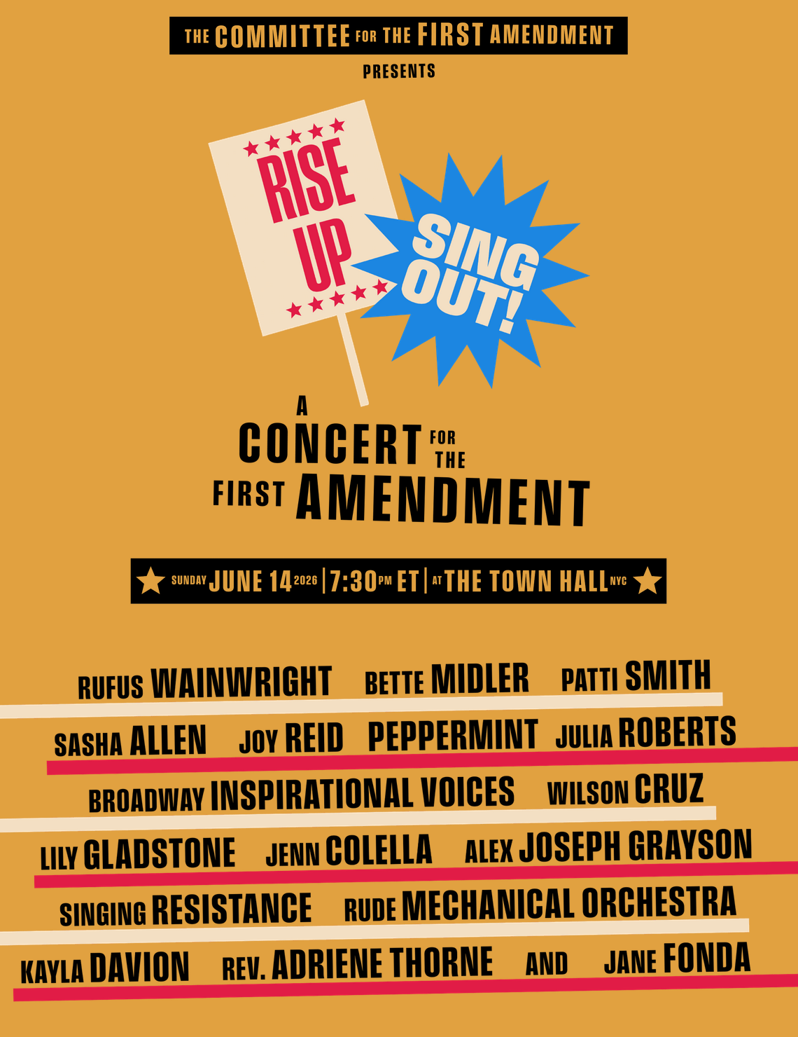 Rise Up, Sing Out Online Concert
