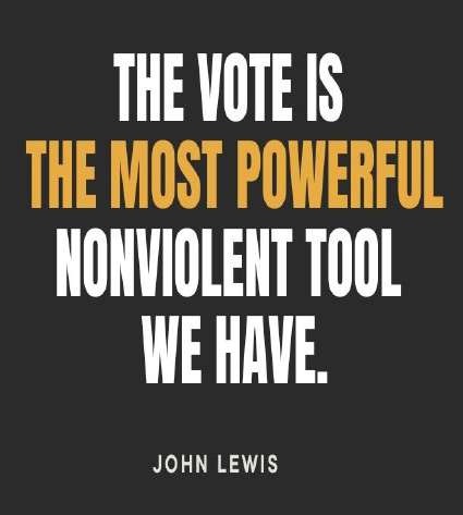 Rally for Voting Rights, 11am